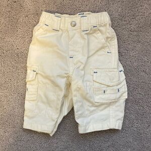 Baby GAP Cream Cargo Pants